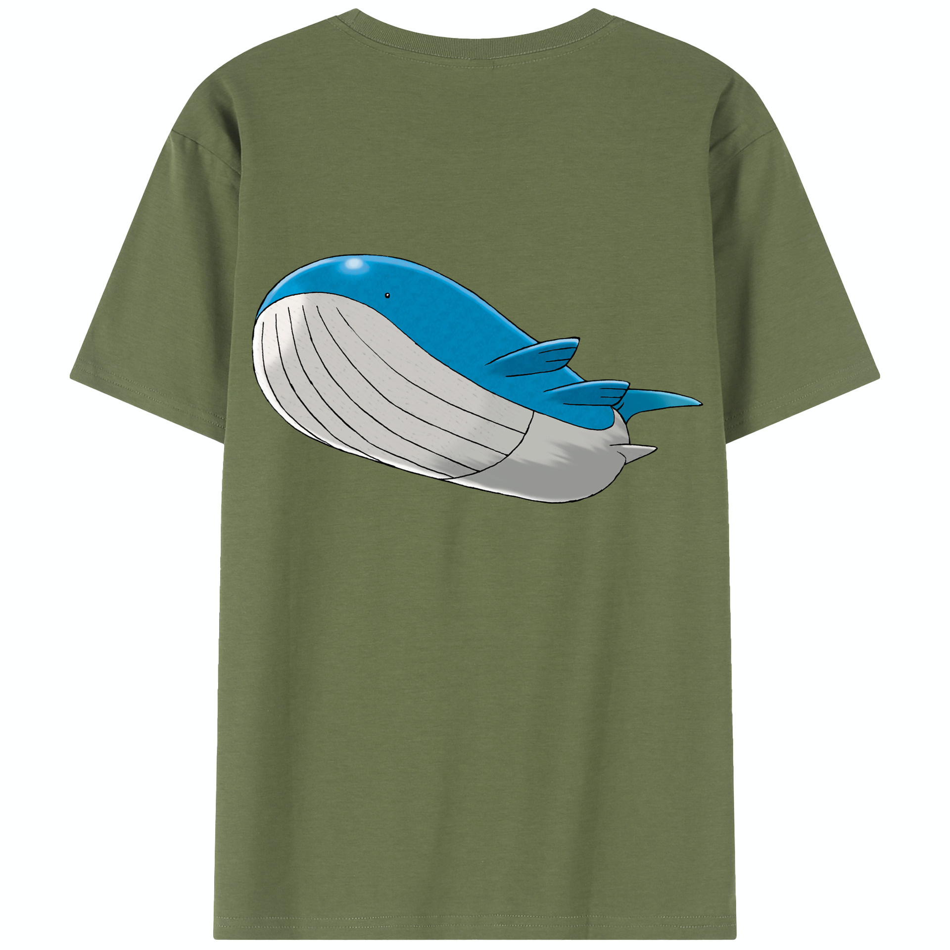 （画像用） ポケットモンスター Pokémon 綿100％半袖Tシャツ（背面プリント）